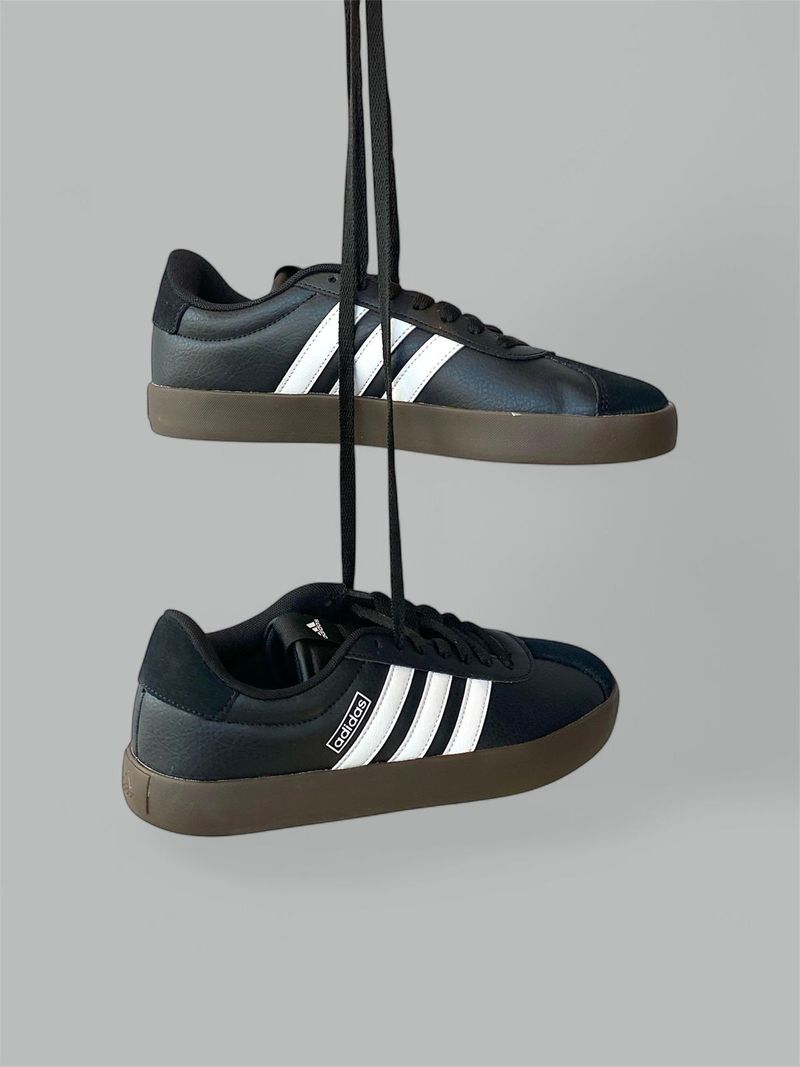 TENIS ADIDAS VL COURT 3.0 LOW SKATEBOARDING PRETO