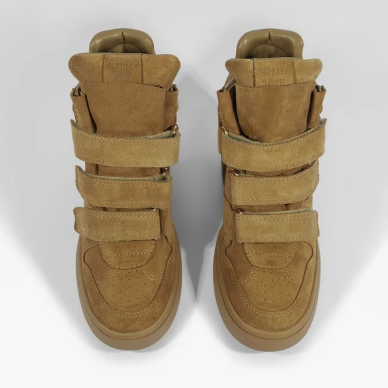 Tenis Schutz Sneaker 95 Cano Alto Camurça