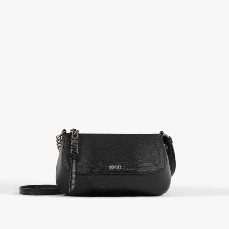 Bolsa Schutz Tiracolo Pequena Preto