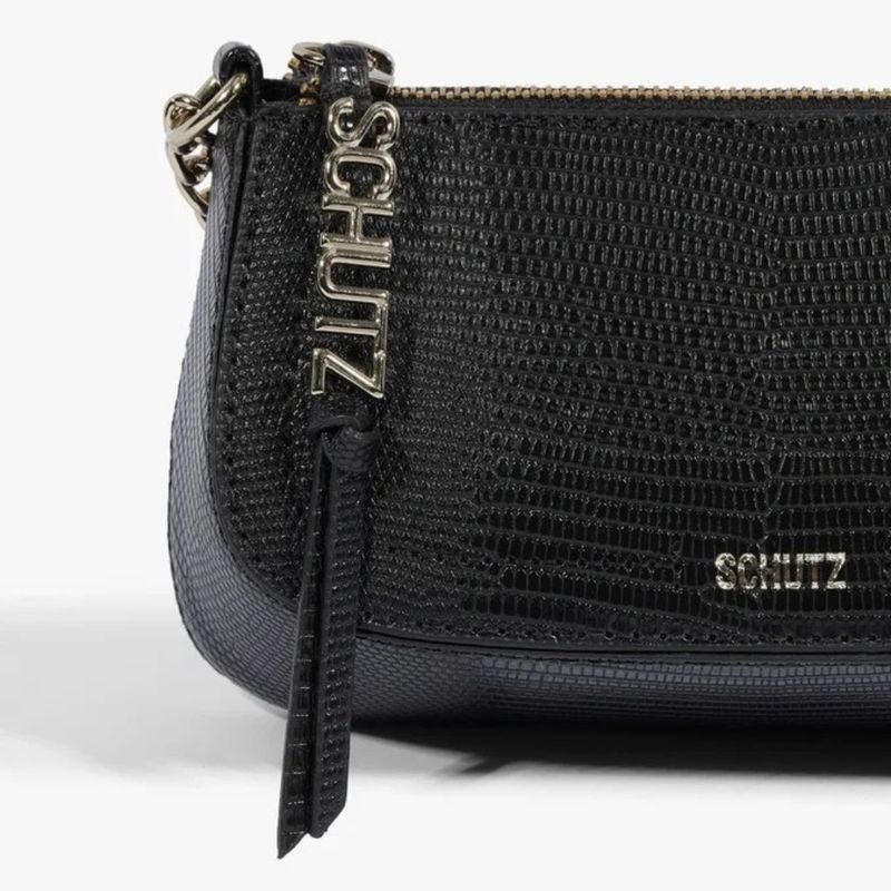 Bolsa Schutz Tiracolo Pequena Preto
