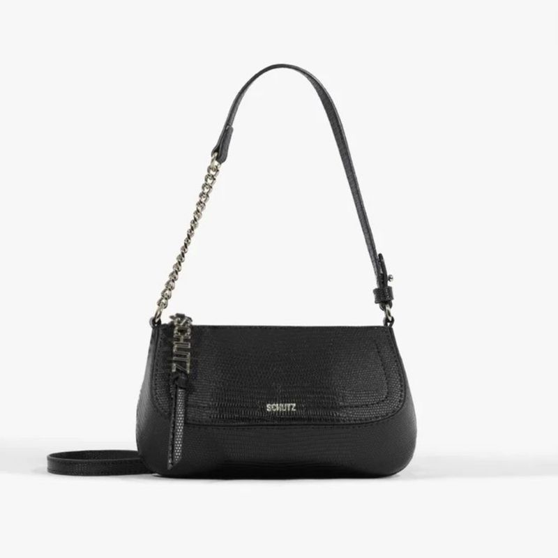 Bolsa Schutz Tiracolo Pequena Preto