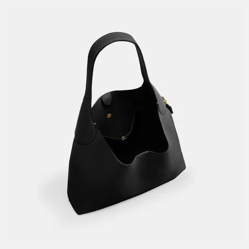BOLSA COACH HOBO BROOKLYN SHOULDER 39 PRETO