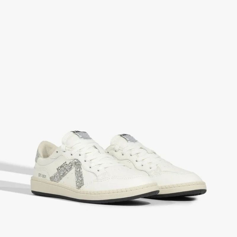 TENIS SCHUTZ  ST 001 BRILHO BRANCO