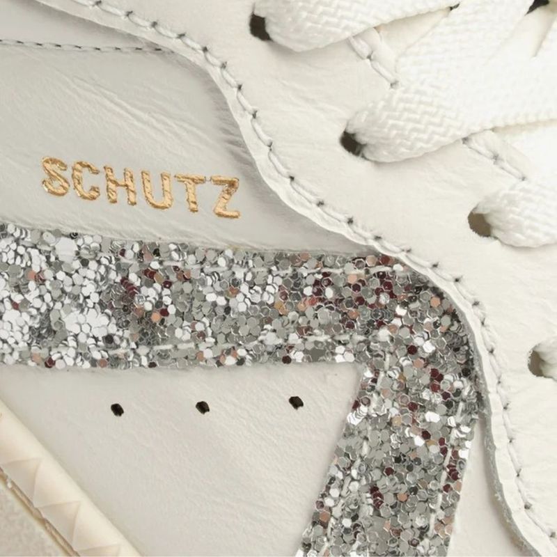 TENIS SCHUTZ  ST 001 BRILHO BRANCO