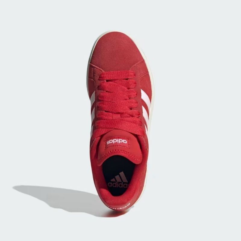 TENIS ADIDAS GRAND COURT NOBUCK VERMELHO