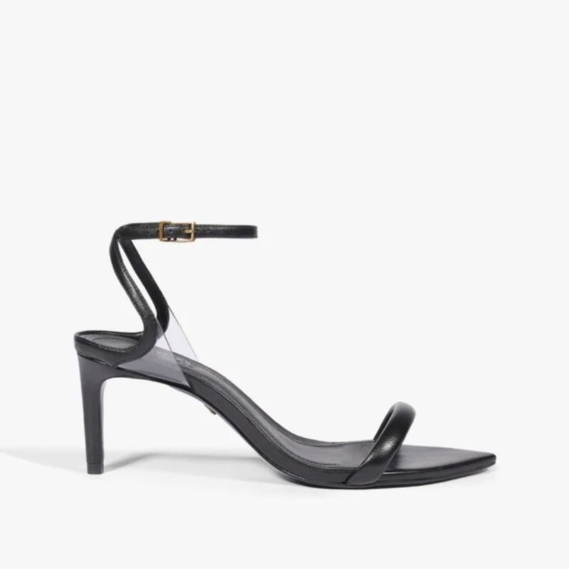 Sandália Schutz Skye Leaf Mid Couro