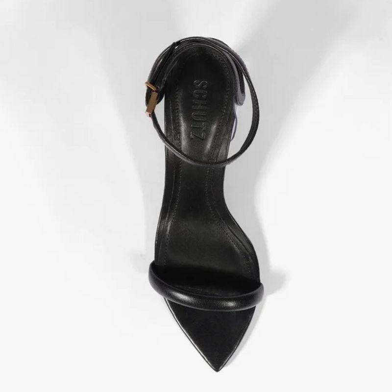 Sandália Schutz Skye Leaf Mid Couro