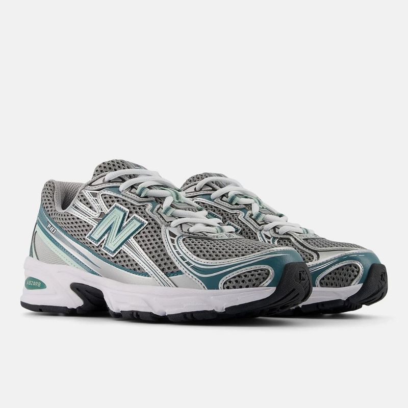 TENIS NEW BALANCE 740 UNISEX  CINZA/ VERDE CLARO/ VERDE ESCURO