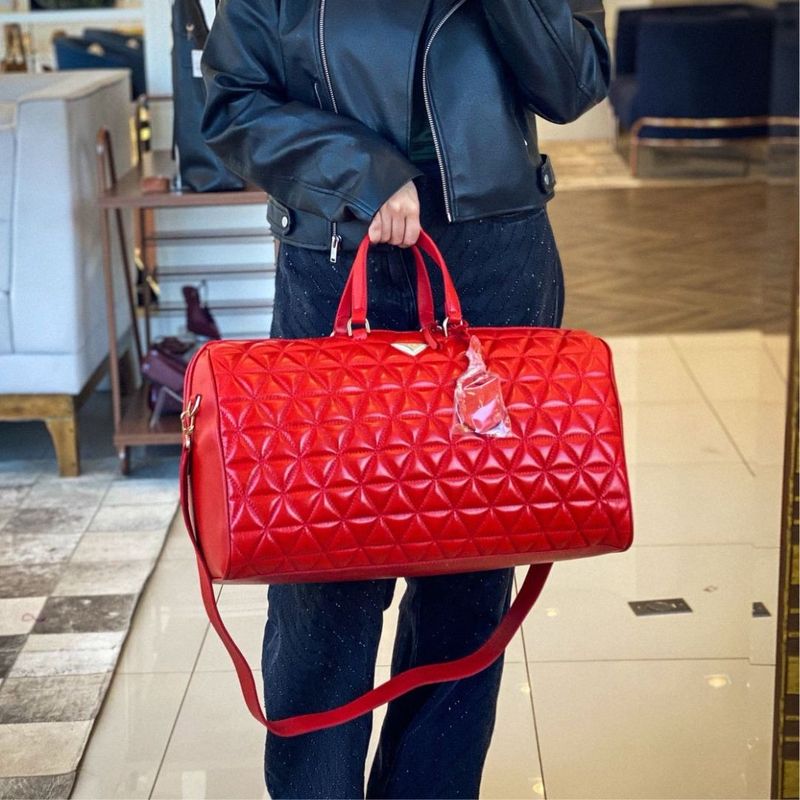 MALA DE MAO SCHUTZ 944 COURO VERMELHO