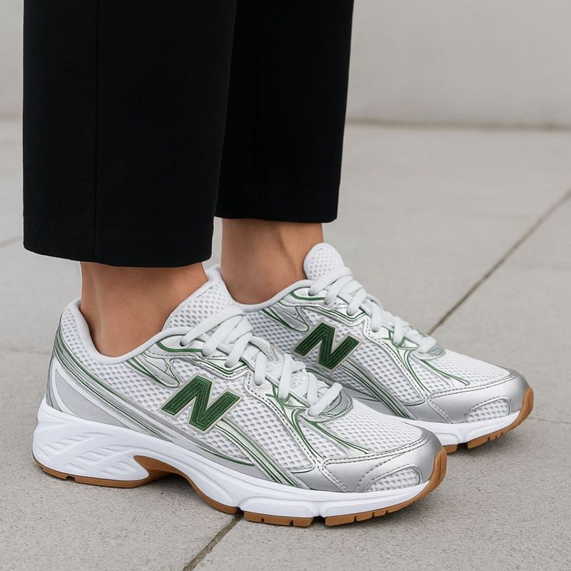 TENIS NEW BALANCE 740 UNISEX CINZA/ VERDE