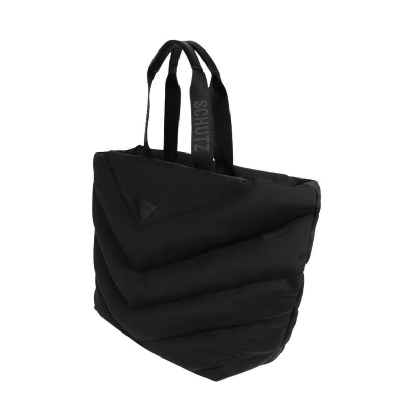 BOLSA SCHUTZ GRANDE SHOPPPING NYLON PRETO