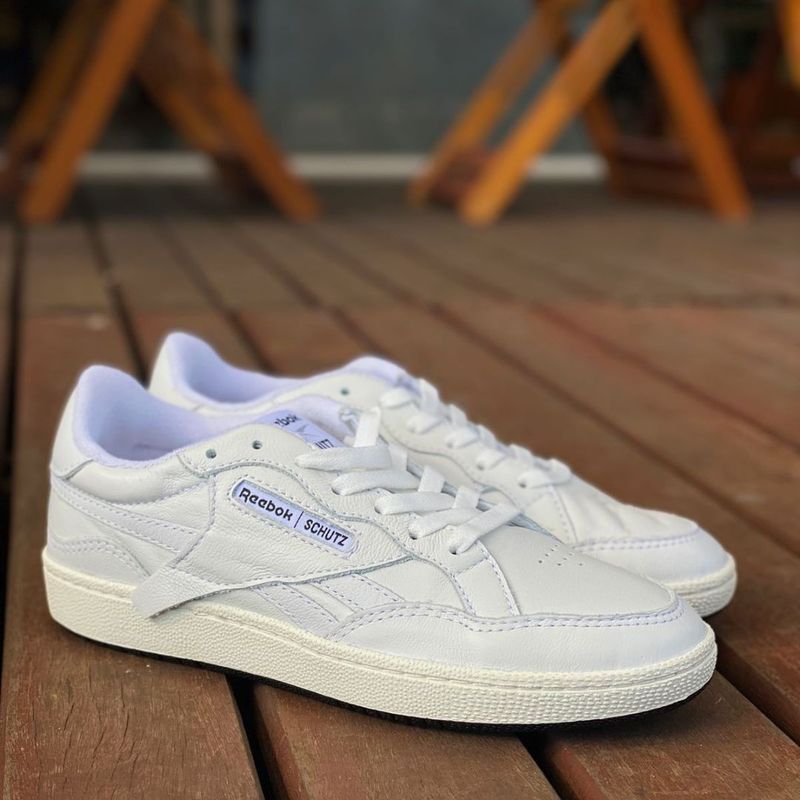 Tenis Schutz Reebook Branco Sola Bicolor