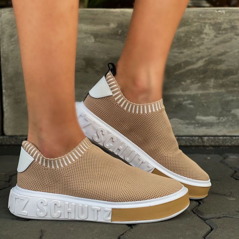 TENIS SCHUTZ S-DERINA KNIT NUDE