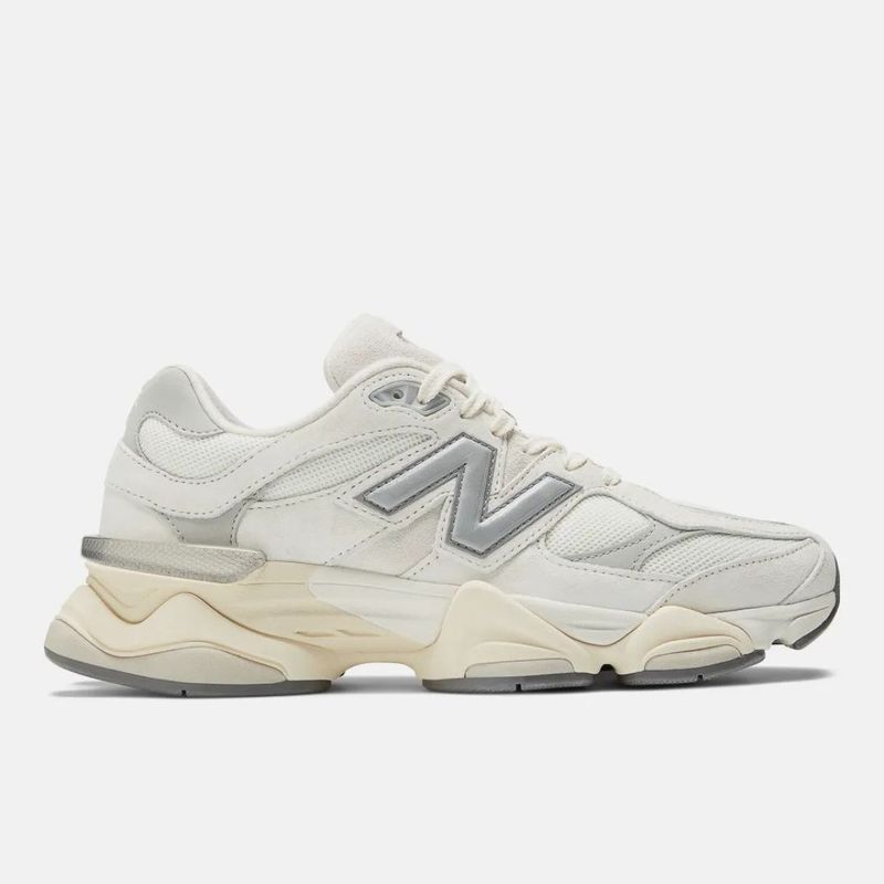 TENIS NEW BALANCE 9060 BRANCO/ PRATA   