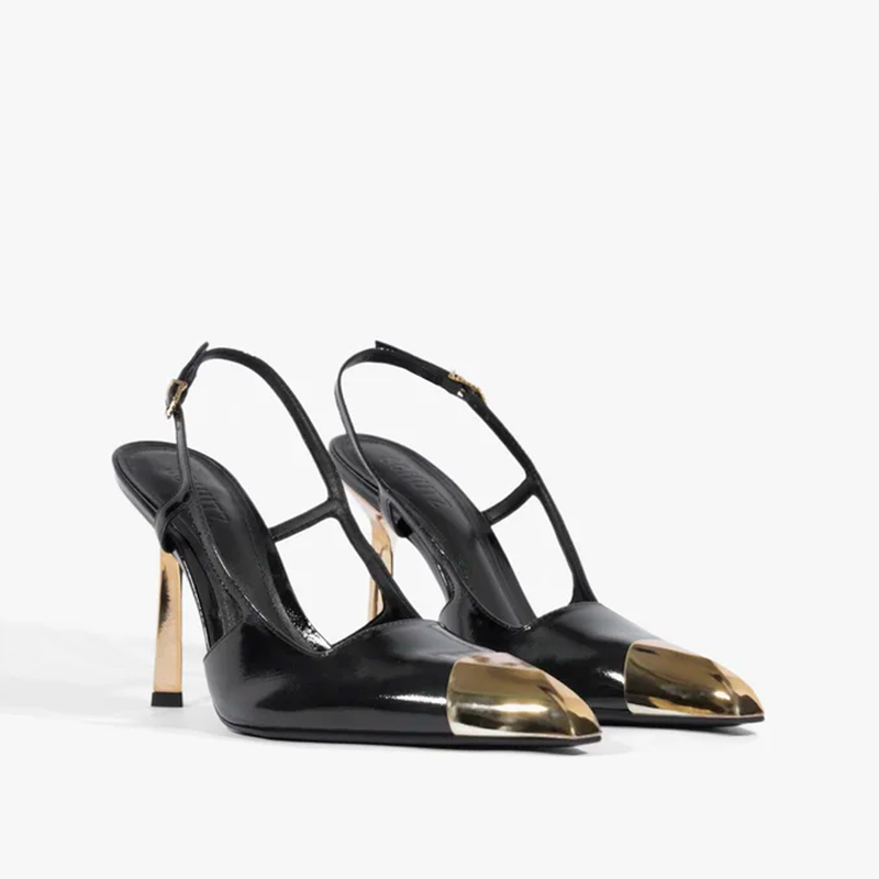 Scarpin Schutz Slingback Verniz 