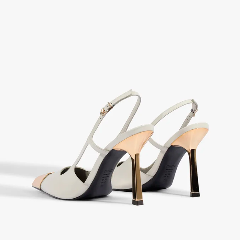 Scarpin Schutz Slingback  Branco