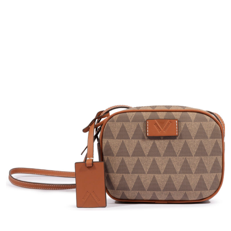 BOLSA SCHUTZ TIRACOLO KATE NEW TRIANGLE BEGE