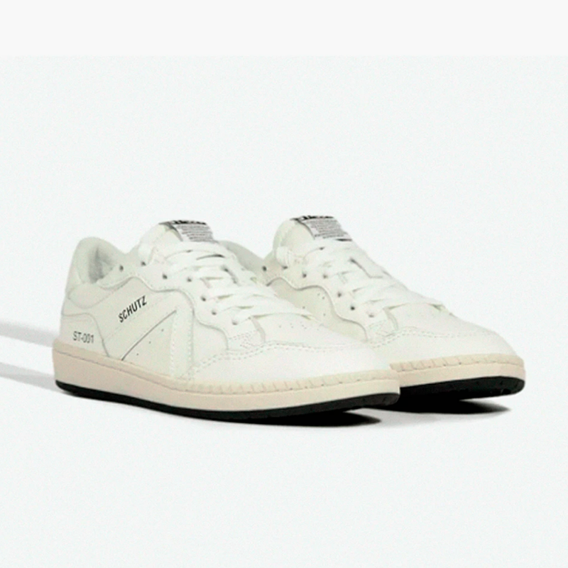 TÊNIS SCHUTZ ST 001 COURO BRANCO