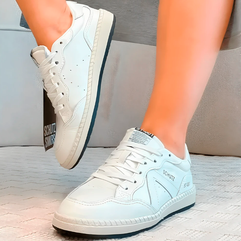 TÊNIS SCHUTZ ST 001 COURO BRANCO