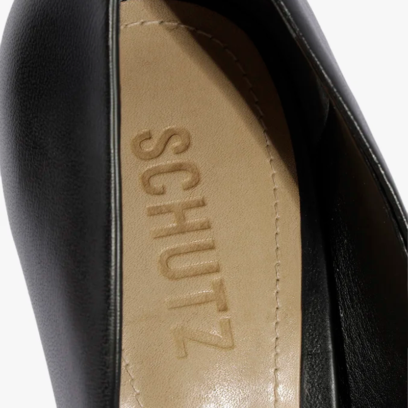 Scarpin Schutz Caiolea Couro