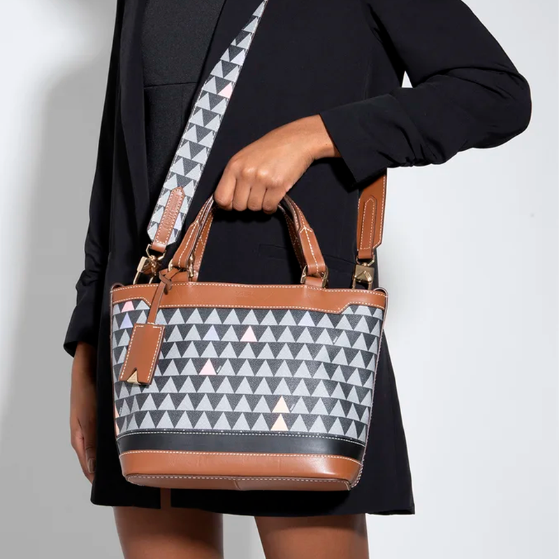 Bolsa Schutz Mini Tote Emma Triangle