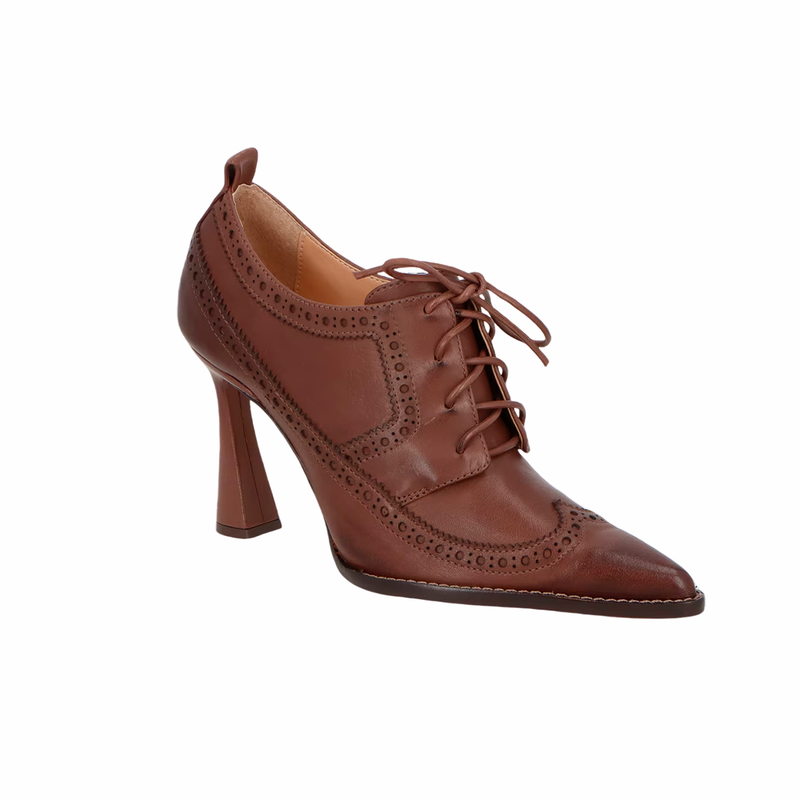 Scarpin Luiza Barcelos Oxford Couro