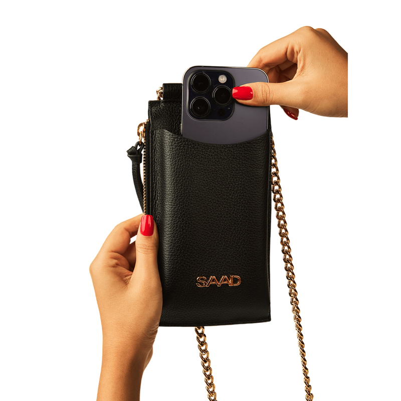 Porta Celular SAAD Mini Couro