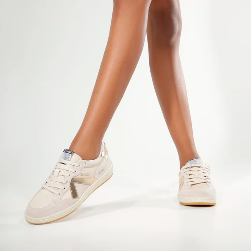 Tênis Schutz ST 001 Off White