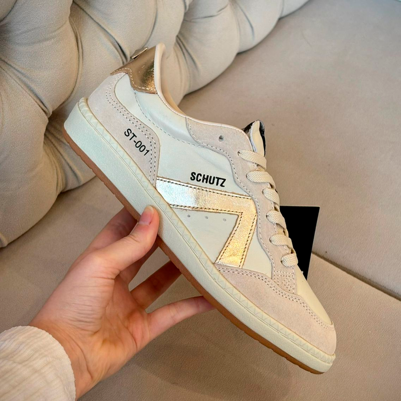 Tênis Schutz ST 001 Off White
