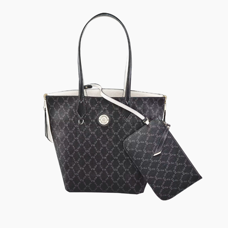 Bolsa Victor Hugo Tote Double Face Nero