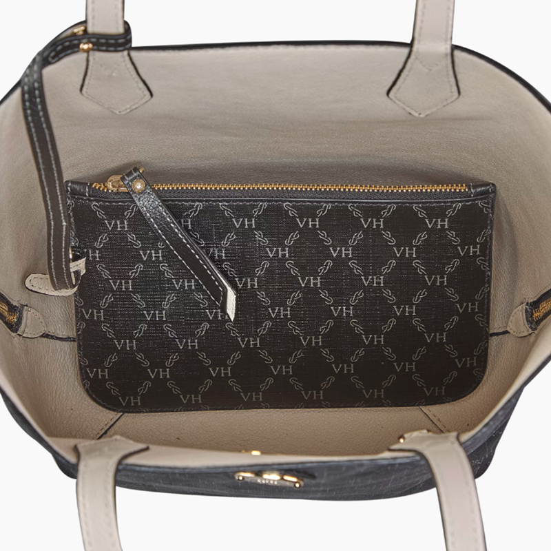 Bolsa Victor Hugo Tote Double Face Nero