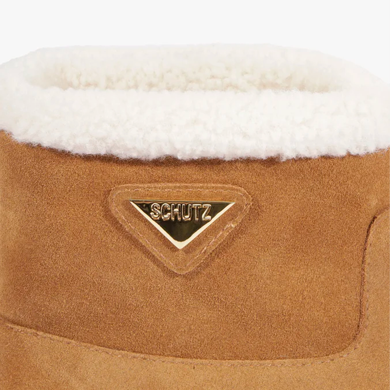 Bota Schutz Ivy Marrom Claro