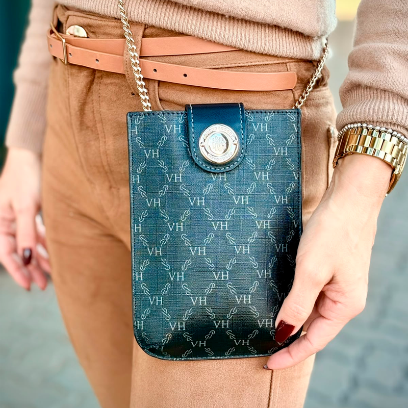 Porta Celular Victor Hugo Teddy VH Elos Preto