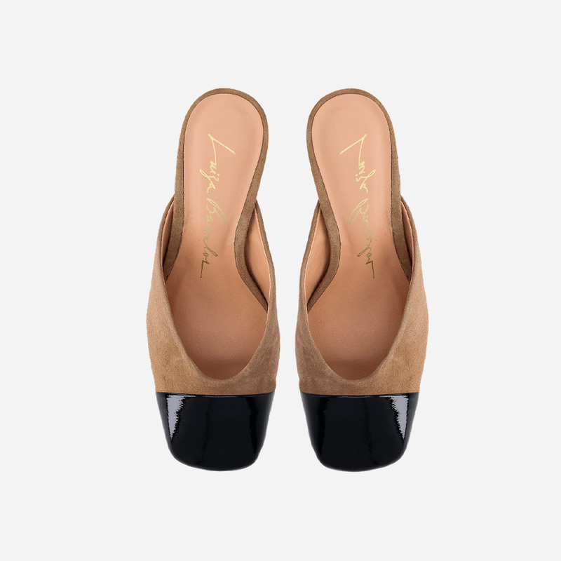 Mule Luiza Barcelos Verniz 