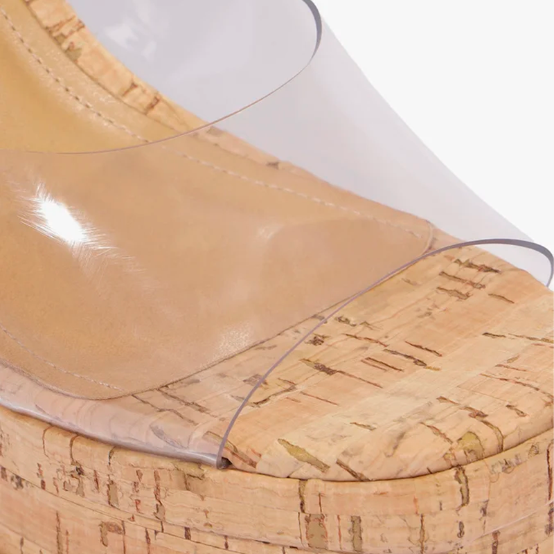 Sandália Schutz Dalle Vinyl Transparente