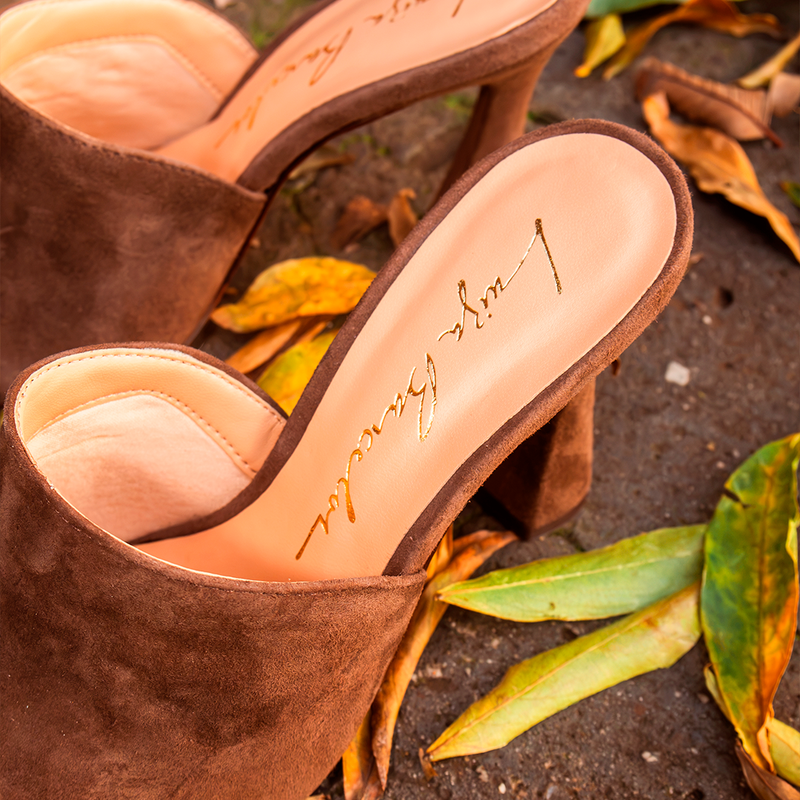 Mule Luiza Barcelos Nobuck 