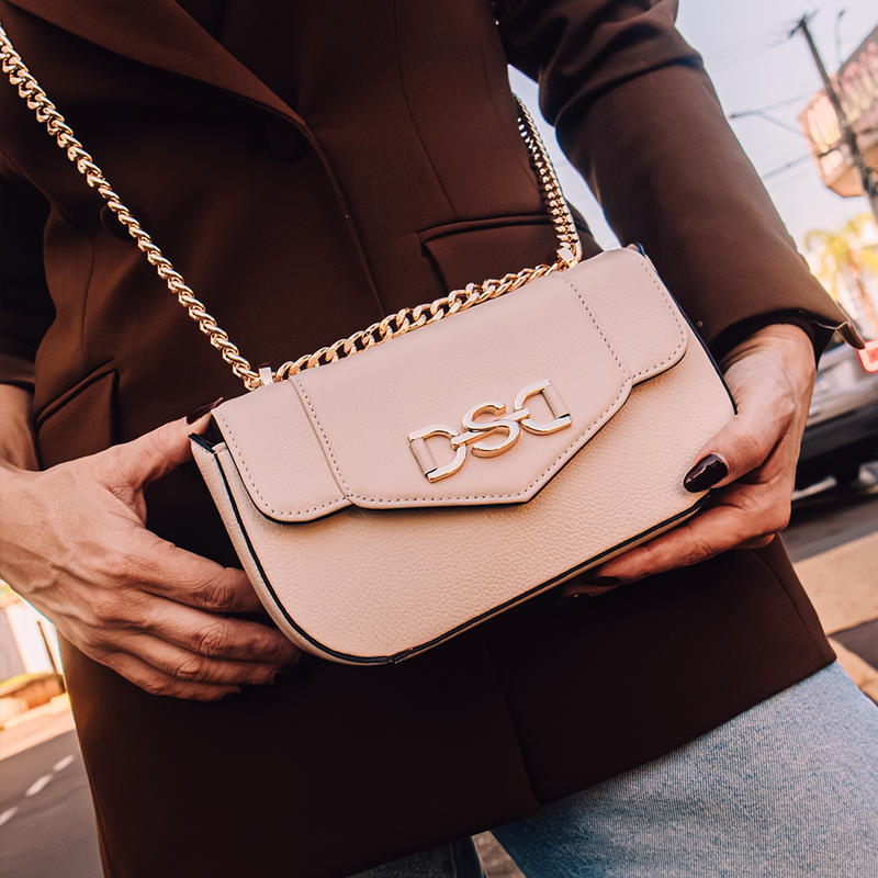 Bolsa SAAD Mini Couro Off