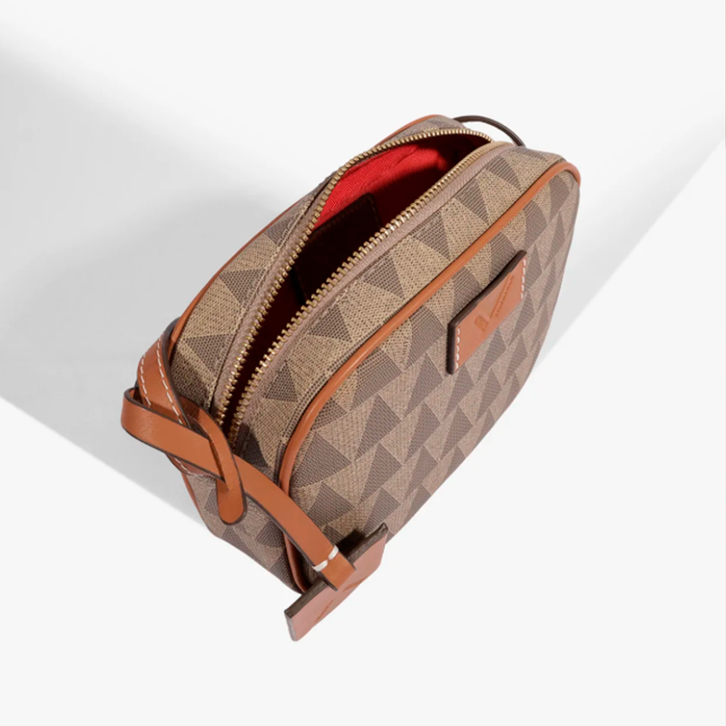 BOLSA SCHUTZ TIRACOLO KATE NEW TRIANGLE BEGE