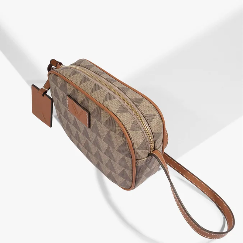 BOLSA SCHUTZ TIRACOLO KATE NEW TRIANGLE BEGE