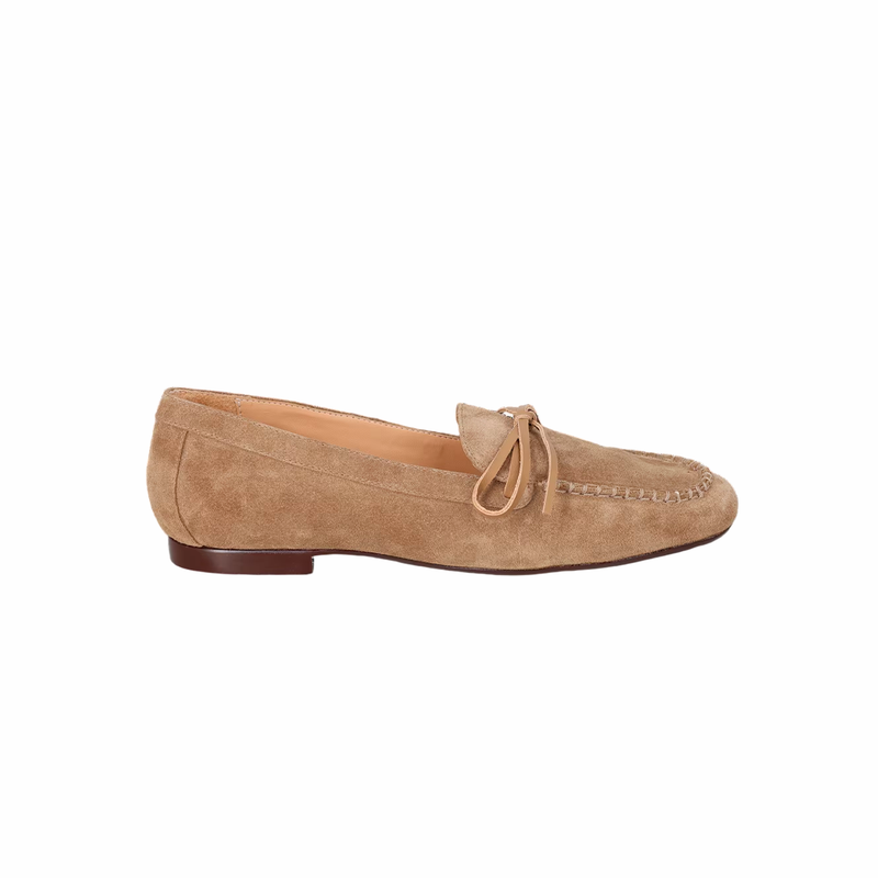 Mocassim Luiza Barcelos Camurça Fendi
