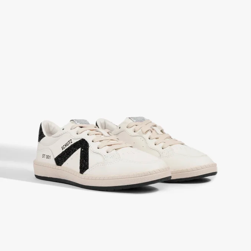 Tênis Schutz ST 001 Couro Preto/Branco