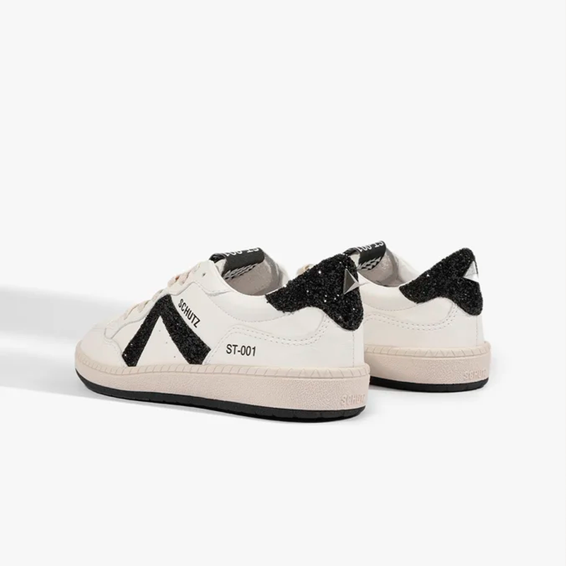 Tênis Schutz ST 001 Couro Preto/Branco