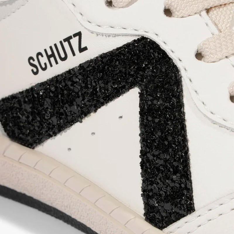 Tênis Schutz ST 001 Couro Preto/Branco