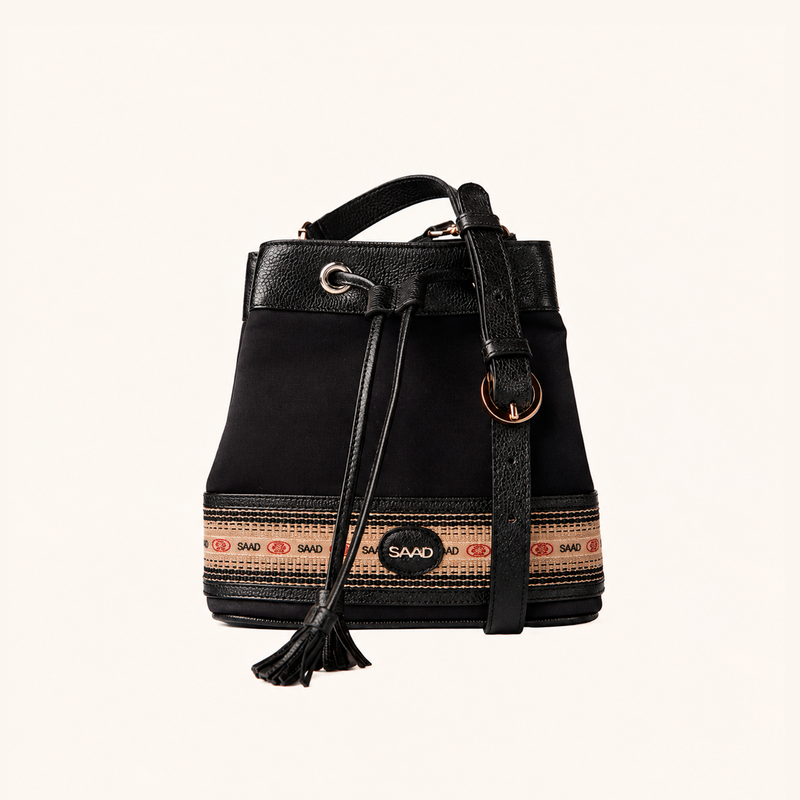 Bolsa SAAD Bucket Avelã Noz Moscada