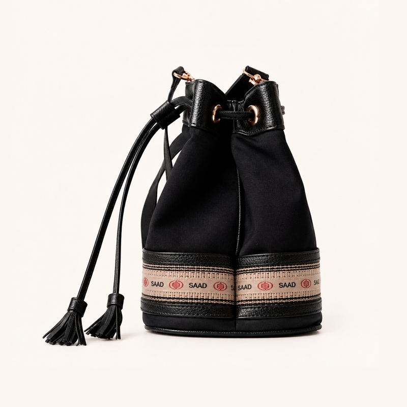 Bolsa SAAD Bucket Avelã Noz Moscada