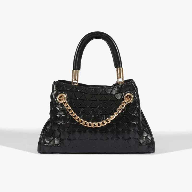 Bolsa Satchel Rebecca Média Couro