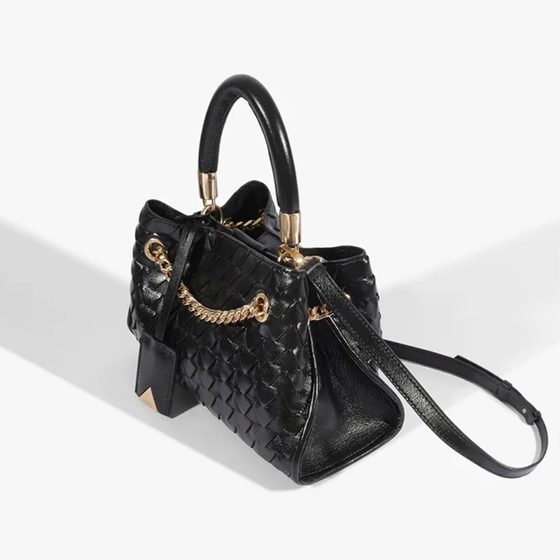 Bolsa Satchel Rebecca Média Couro