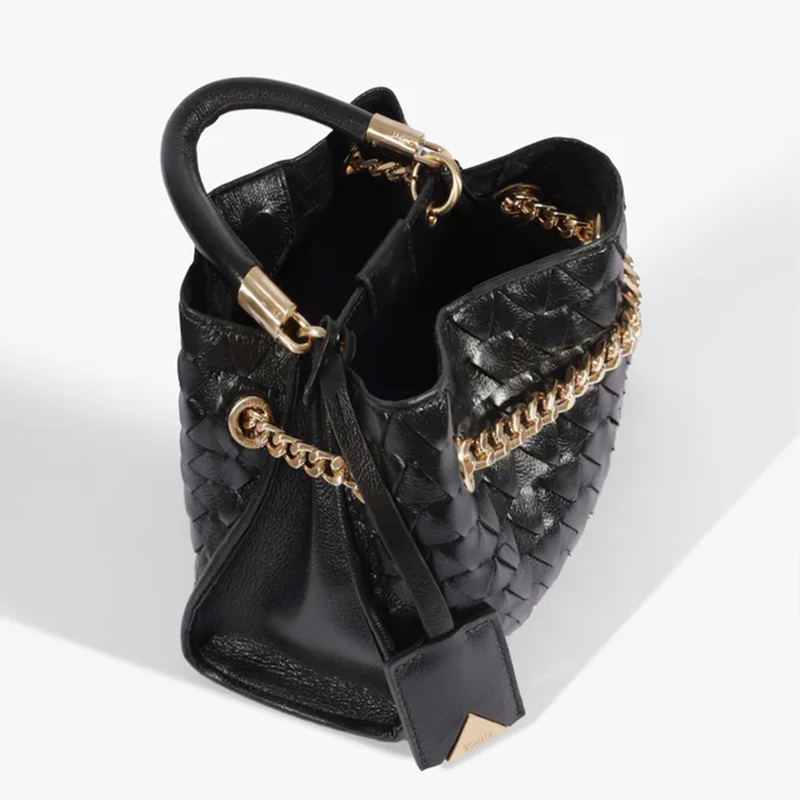 Bolsa Satchel Rebecca Média Couro