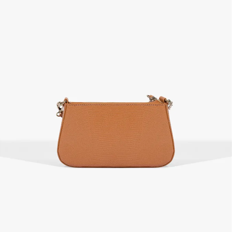 Bolsa Schutz Tiracola Pequena Tina Caramelo