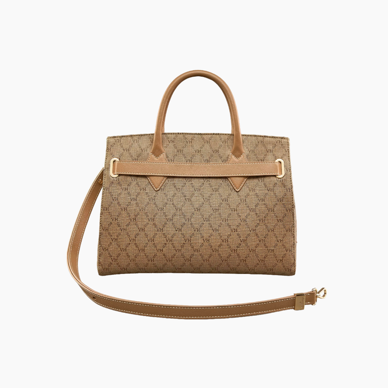 Bolsa Victor Hugo Babila Belmont Media Bege